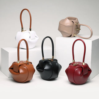 Minimalist Retro Underarm Dumpling Bag – Soft Leather Fashion Shoulder Bag