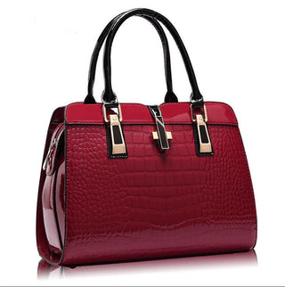 Women's  Leather Messenger Tote - High-Quality Fashion Shoulder Bag