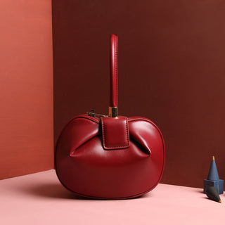 Minimalist Retro Underarm Dumpling Bag – Soft Leather Fashion Shoulder Bag