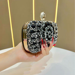 Elegant Women’s Evening Clutch & Shoulder Wallet -  Crossbody Handbag for Weddings & Parties