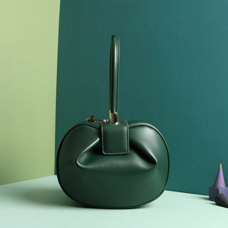 Minimalist Retro Underarm Dumpling Bag – Soft Leather Fashion Shoulder Bag