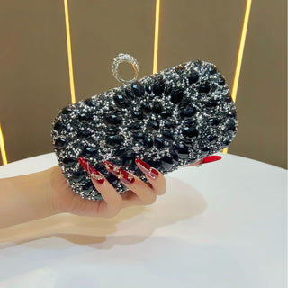 Elegant Women’s Evening Clutch & Shoulder Wallet -  Crossbody Handbag for Weddings & Parties